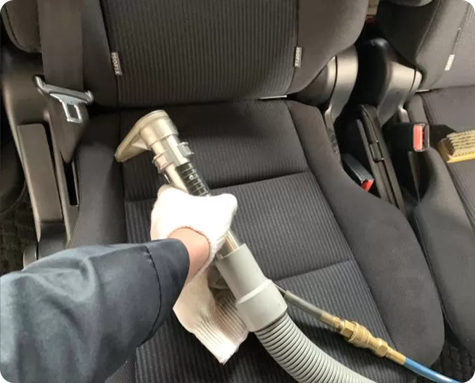 車内クリーニング施工