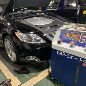 平成19年式　レクサス　LS460　トルコン太郎　ATF圧送交換！！　のサムネイル