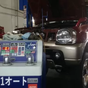 ジムニー　JB23W　トルコン太郎　ATF圧送交換　しました！！のサムネイル