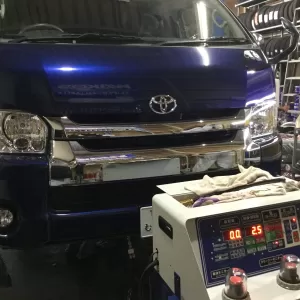ハイエース　TRH219W　トルコン太郎　ATF圧送交換　しました！のサムネイル