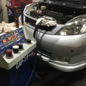 アイシス　ANM10W　CVTF圧送交換　しました！！のサムネイル