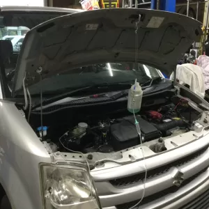 ワゴンR　RECS注入（エンジン内部洗浄）のサムネイル