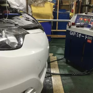 エスティマ　GSR50W　ATF圧送交換　RECS注入（エンジン内部洗浄）のサムネイル